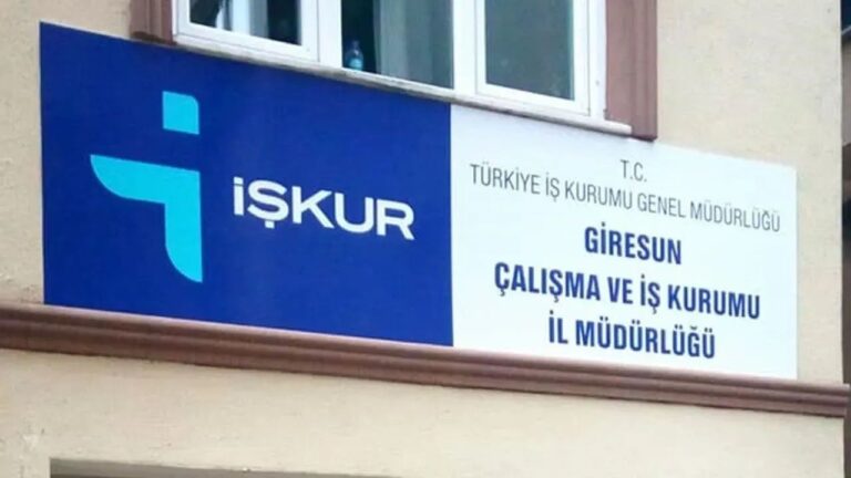 Giresun’da İŞKUR 800 kişi istihdam edecek!