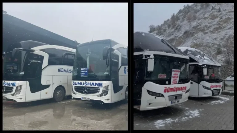 Ulusal Otobüs Firmalarının Yol İsyanı “Ovit Tüneli’ne Yapılan Yatırım Torul-Tirebolu Yolu’na Yapılmadı”