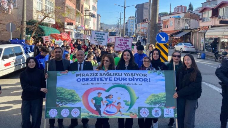 Giresun’un Piraziz ilçesi obeziteye dur diyor!