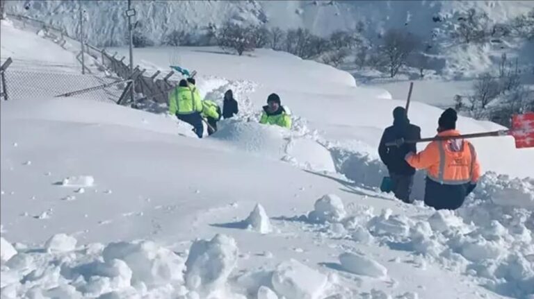 Giresun’da çığ tehlikesine karşı uyarı