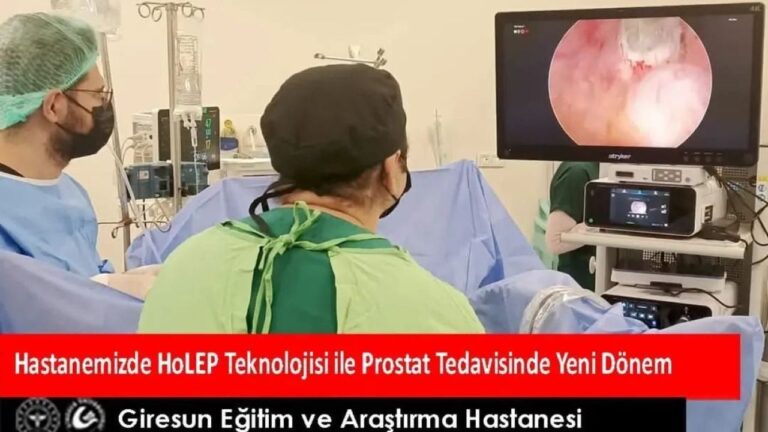 Giresun’da Prostat Tedavisinde Lazer Teknolojisi