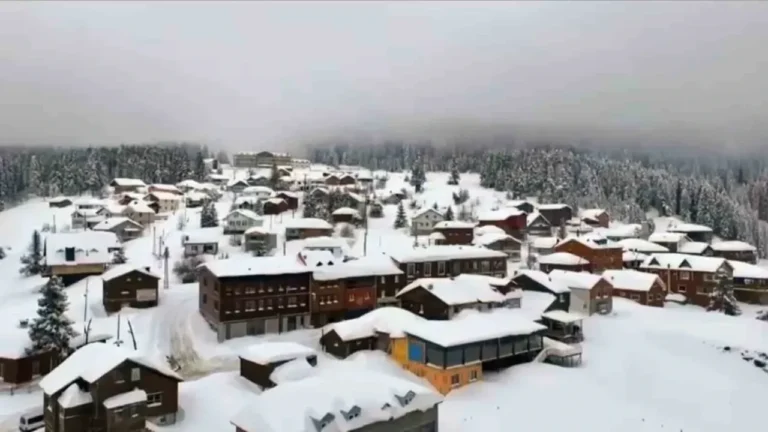 Giresun Yaylaları Beyaza Büründü