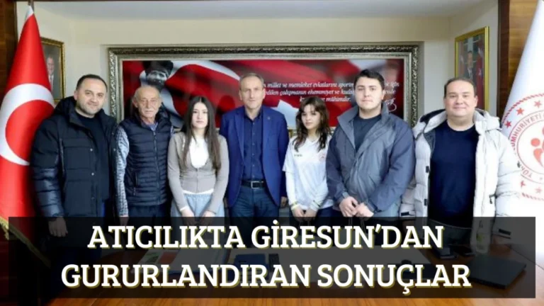 Atıcılıkta Giresun’dan Gururlandıran Sonuçlar