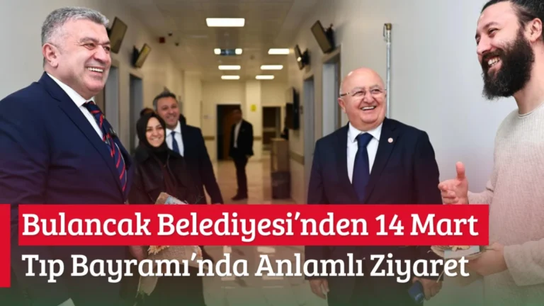 Bulancak Belediyesi’nden 14 Mart Tıp Bayramı’nda Anlamlı Ziyaret