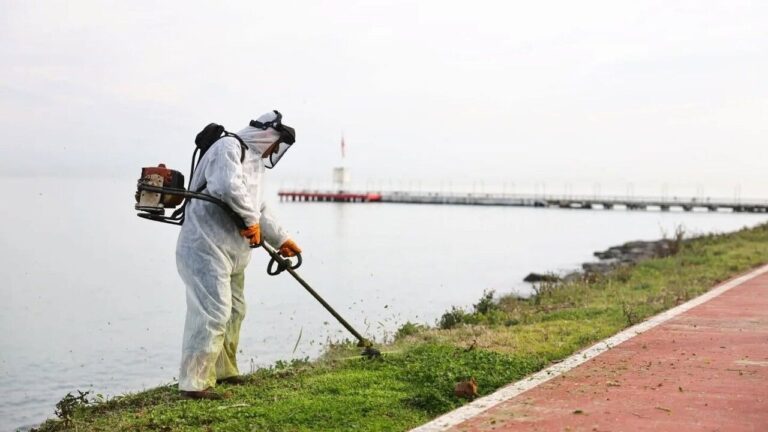 Bulancak Sahilinde Temizlik ve Bakım Çalışmaları Sürüyor