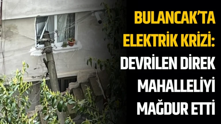 Bulancak’ta Elektrik Krizi: Devrilen Direk Mahalleliyi Mağdur Etti