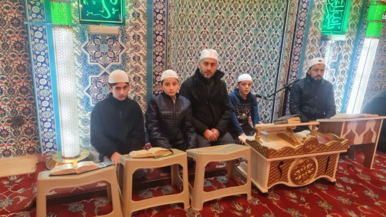 Bulancak’ta Mukabeleye Minik Hafız Damgası