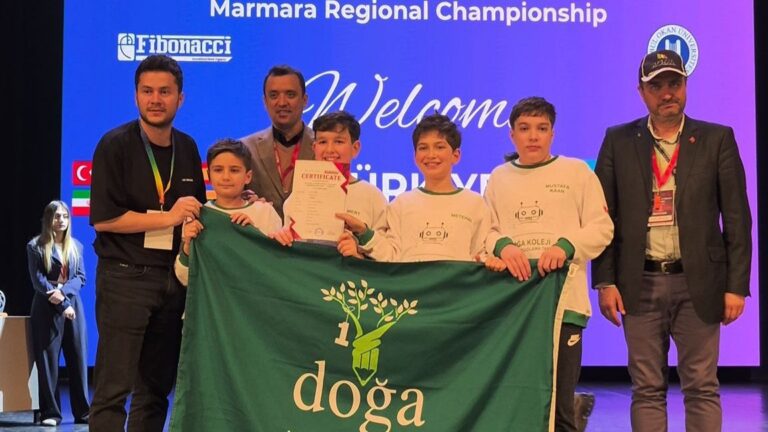 Doğa Koleji İlkokullarda Robotik Kodlamada Türkiye Şampiyonu Oldu