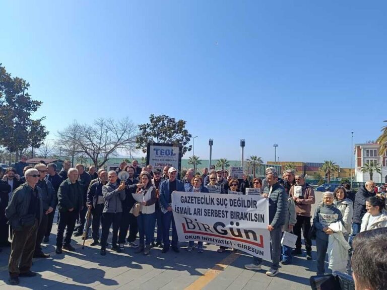 Gazeteci İsmail Arı’nın Tutuklanmasına Giresunlu Okurlardan Tepki!