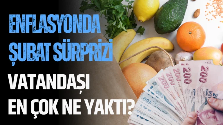 Enflasyonda Şubat Sürprizi: Vatandaşı En Çok Ne Yaktı?