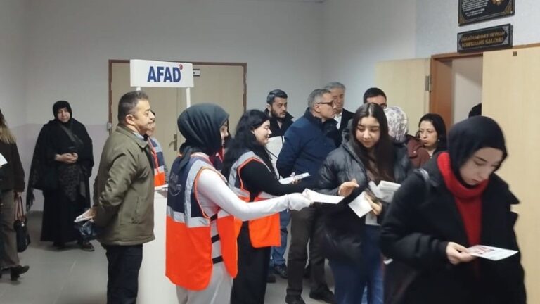 Eynesil’de Deprem Haftası’na Özel “Afet Seferberliği”