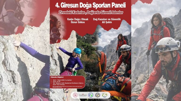 Giresun 4. Doğa Sporları Paneli Geliyor