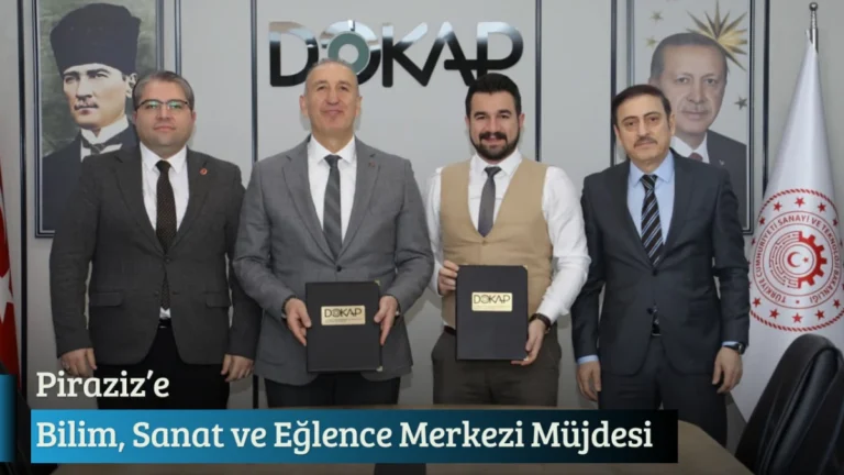 Piraziz’e Bilim, Sanat ve Eğlence Merkezi Müjdesi