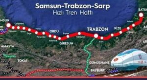 Samsun–Trabzon Hızlı Tren Süresi 2 Saate İniyor