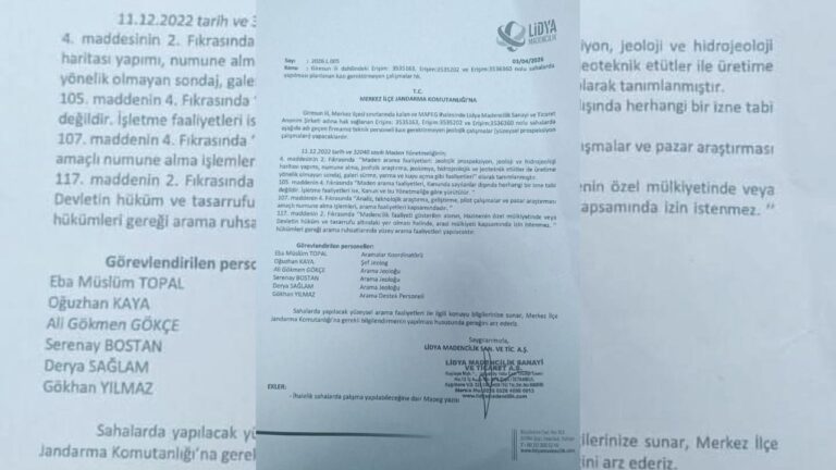 Lidya Madencilik’ten Batlama Vadisi’nde Jet Hamle