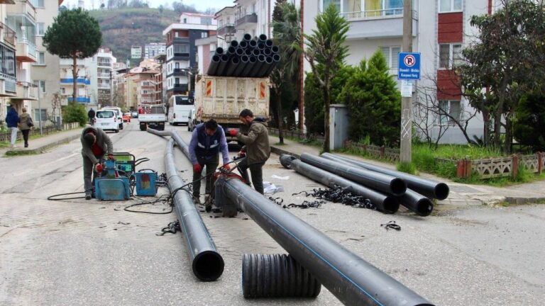 Giresun’da Asbestli Boru Dönemi Kapanıyor: Musluklar Daha Sağlıklı Olacak