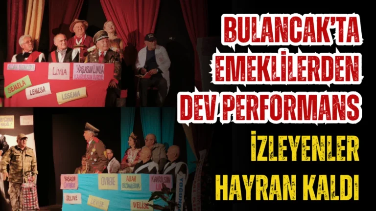 Bulancak’ta Emeklilerden Dev Performans!