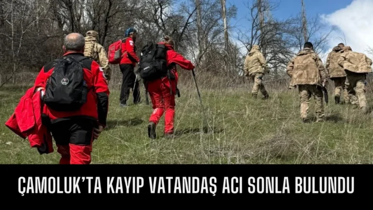 Çamoluk’ta Kayıp Vatandaş Acı Sonla Bulundu