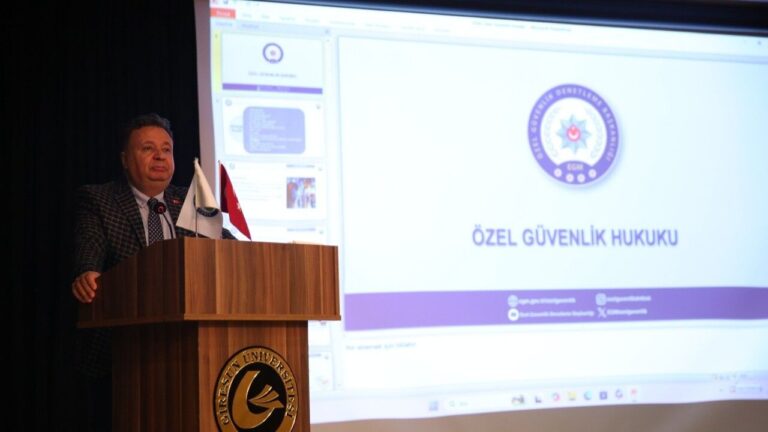 Giresun’da Özel Güvenliğe Başmüfettişlerden Eğitim