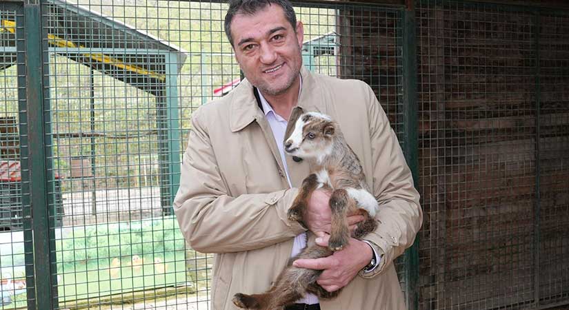 Giresun’da can dostlar için anlamlı mesaj