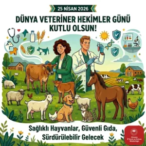 Giresun’da Veteriner Hekimler Günü Mesajı