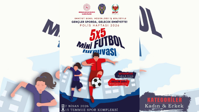 Gençler Sahaya İniyor: Polis Haftası’na Özel Futbol Turnuvası