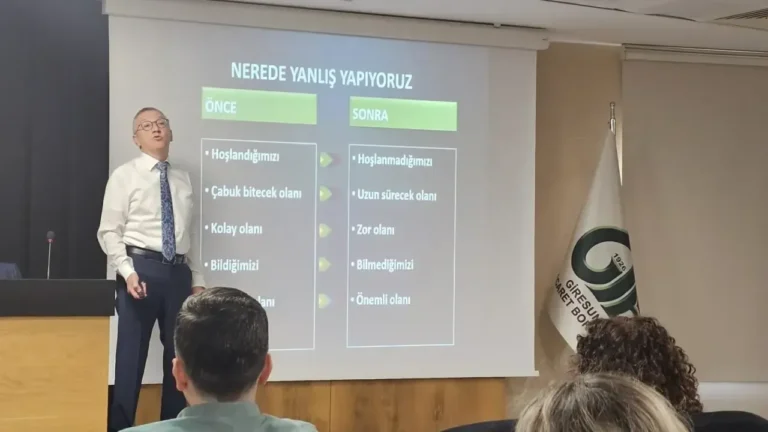 Ticaret Borsası Personeline “Zaman Yönetimi” Eğitimi Verildi