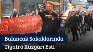 Bulancak Sokaklarında Tiyatro Rüzgarı Esti