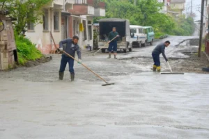 Giresun’da fen işleri ekipleri çalışmalarını yoğunlaştırdı