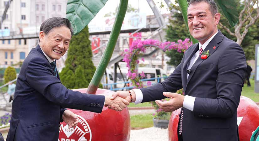 Sagae Kardeşlik Anıtı Açıldı: Giresun’da Japonya ile 38 Yıllık Dostluk Taçlandı