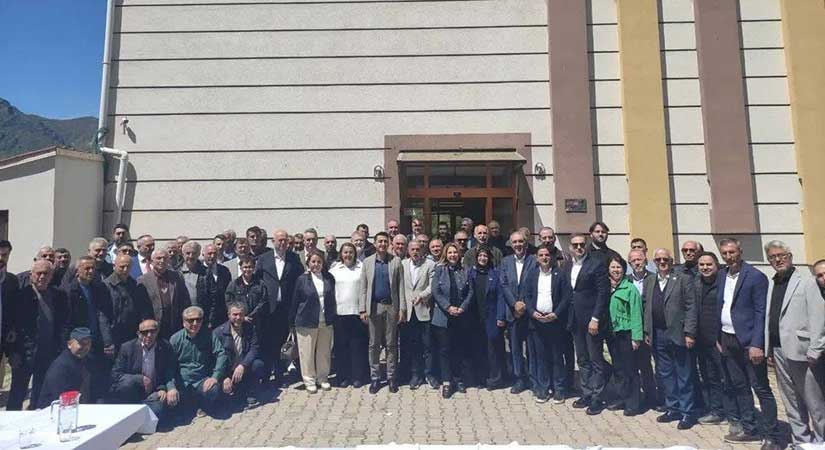 Şebinkarahisar’da hemşehriler aynı sofrada buluştu