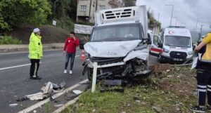 Giresun’da Trafik Kazası! 3 Yaralı