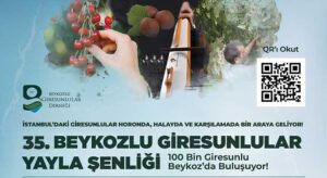 Giresunlular Beykoz’da toplanacak