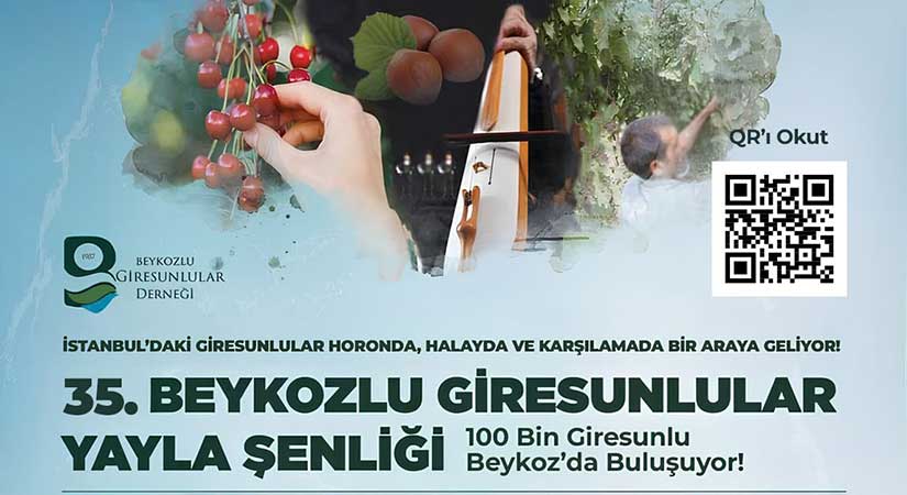 Giresunlular Beykoz’da toplanacak