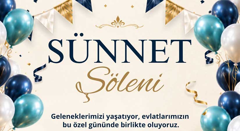 Sünnet şöleni için kayıtlar açıldı
