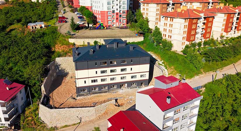 Dereli Öğretmenevi açılışa hazırlanıyor