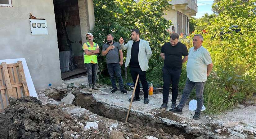 Çam Mahallesi doğalgaza kavuşuyor