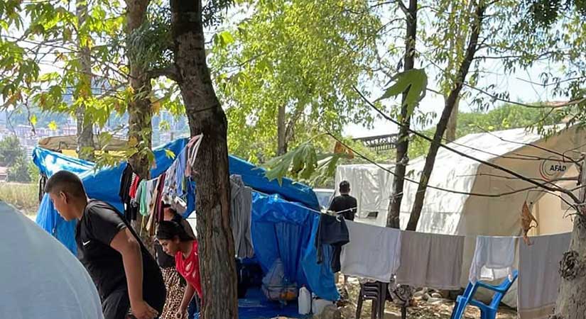 Aksu Şenlik Alanı’ndaki çadırlar kaldırıldı
