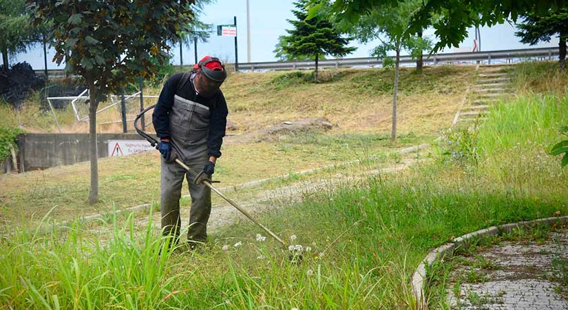 Belediye ekipleri dört koldan çalışıyor