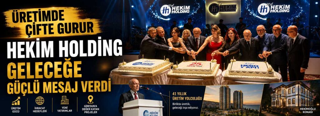 Hekim Holding geleceğe güçlü mesaj verdi