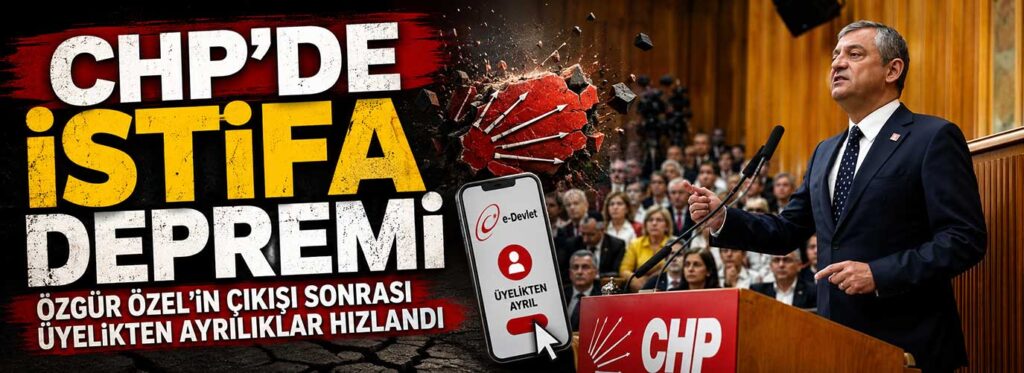 Özgür Özel’in çıkışı sonrası Giresun’dan da üyelikten ayrılıklar hızlandı