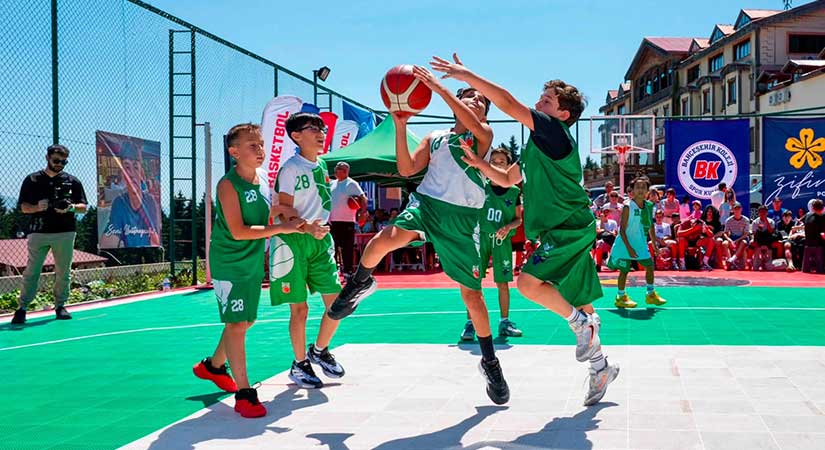 Kulakkaya’da basketbol coşkusu yaşandı