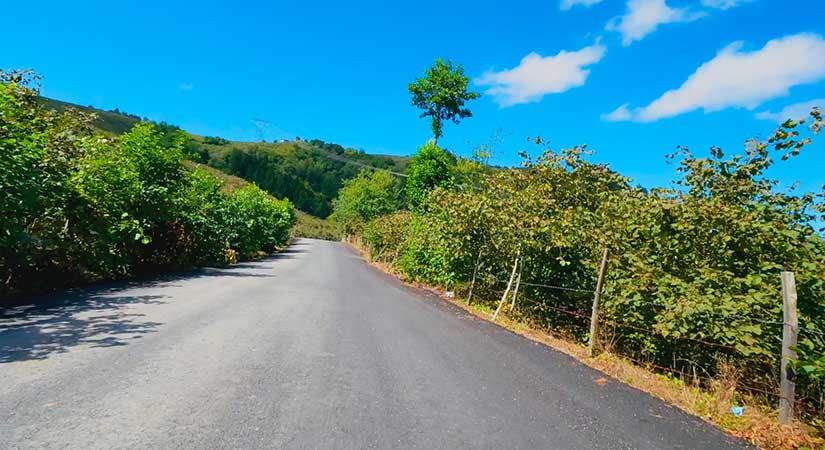 Bektaş Yayla Yolu’nda bir kilometrelik çalışma tamamlandı